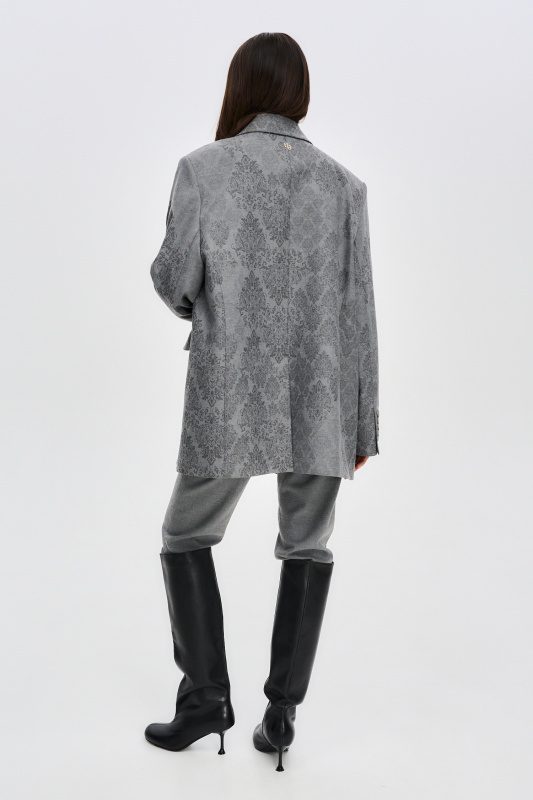 Пиджак объемный BAROQUE